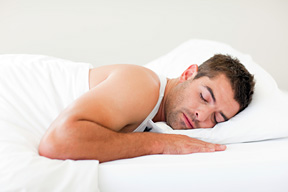 man sleeping - Copyright – Stock Photo / Register Mark