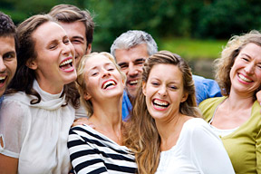 people laughing - Copyright – Stock Photo / Register Mark