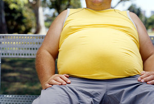 fat person - Copyright – Stock Photo / Register Mark