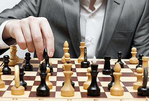 playing chess - Copyright – Stock Photo / Register Mark