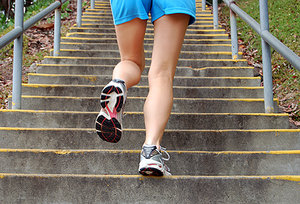 stair exercise - Copyright – Stock Photo / Register Mark