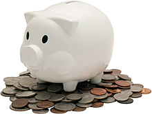 You will save money - Copyright – Stock Photo / Register Mark