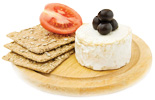 Cheese and crackers - Copyright – Stock Photo / Register Mark