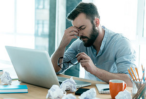 work stress - Copyright – Stock Photo / Register Mark