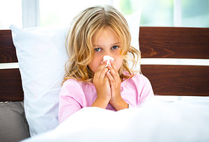 sick kid - Copyright – Stock Photo / Register Mark