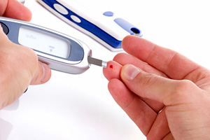 blood sugar test - Copyright – Stock Photo / Register Mark