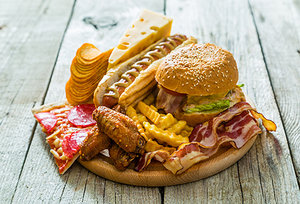 high fat food - Copyright – Stock Photo / Register Mark