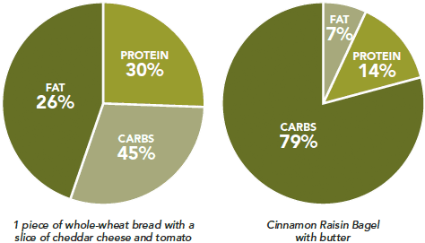 balanced meal pie charts - Copyright – Stock Photo / Register Mark