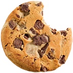 Chocolate chip cookie. - Copyright – Stock Photo / Register Mark