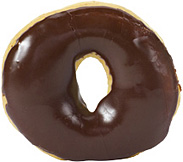 Chocolate donut - Copyright – Stock Photo / Register Mark