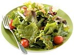 A healthy salad on a plate. - Copyright – Stock Photo / Register Mark