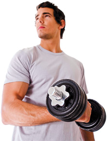 man lifting weight - Copyright – Stock Photo / Register Mark