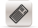 Keyboard icon - Copyright – Stock Photo / Register Mark