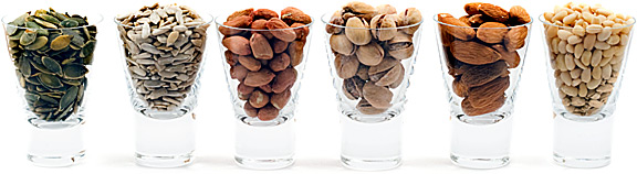 various nuts - Copyright – Stock Photo / Register Mark