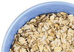 A bowl of oats. - Copyright – Stock Photo / Register Mark