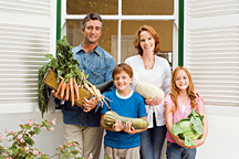 Go ORGANIC! Family - Copyright – Stock Photo / Register Mark