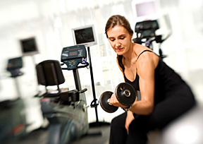 woman workout at gym - Copyright – Stock Photo / Register Mark