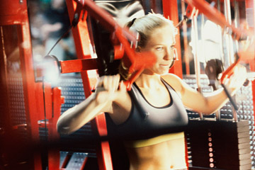 Use Exercise Machines - Copyright – Stock Photo / Register Mark