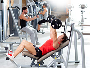 Weight Training - Copyright – Stock Photo / Register Mark