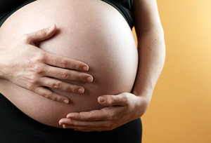 Pregnancy - Copyright – Stock Photo / Register Mark