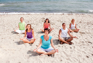 yoga - Copyright – Stock Photo / Register Mark