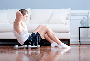 home exercise - Copyright – Stock Photo / Register Mark