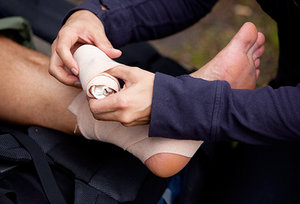 ankle sprain - Copyright – Stock Photo / Register Mark