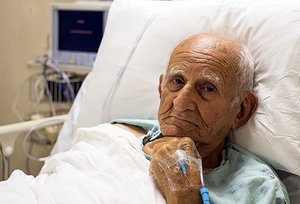 hospital patient - Copyright – Stock Photo / Register Mark