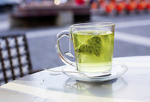 green tea - Copyright – Stock Photo / Register Mark