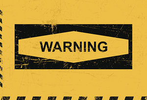 warning - Copyright – Stock Photo / Register Mark