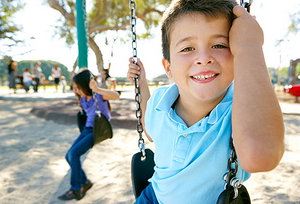 kids moving - Copyright – Stock Photo / Register Mark