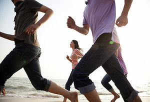 runners - Copyright – Stock Photo / Register Mark