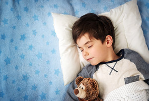 sleeping kid - Copyright – Stock Photo / Register Mark