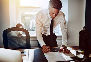 office man - Copyright – Stock Photo / Register Mark