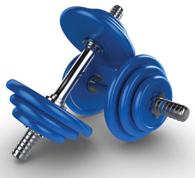 weights - Copyright – Stock Photo / Register Mark
