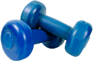 dumb bells - Copyright – Stock Photo / Register Mark