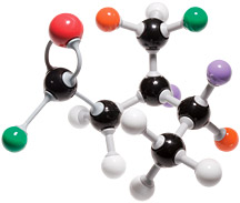 Molecules - Copyright – Stock Photo / Register Mark