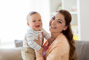 baby and mother - Copyright – Stock Photo / Register Mark
