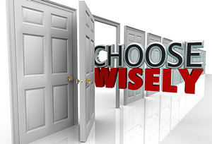 choose wisely - Copyright – Stock Photo / Register Mark