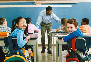 school kids - Copyright – Stock Photo / Register Mark