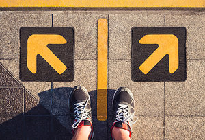 Make the Right Choice - Copyright – Stock Photo / Register Mark