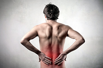 Back Falls & Pain - Copyright – Stock Photo / Register Mark