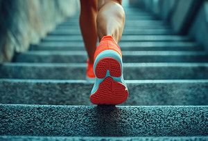 stair climbing - Copyright – Stock Photo / Register Mark