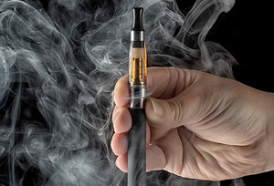 vaping - Copyright – Stock Photo / Register Mark