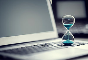 computer time - Copyright – Stock Photo / Register Mark