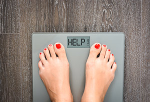 weight gain - Copyright – Stock Photo / Register Mark