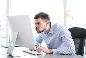 poor posture - Copyright – Stock Photo / Register Mark