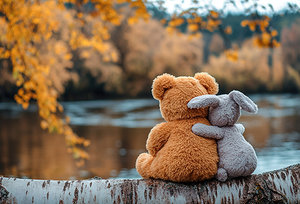 hugging - Copyright – Stock Photo / Register Mark