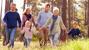 family hiking - Copyright – Stock Photo / Register Mark