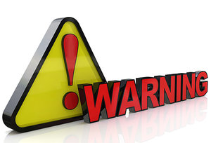 warning - Copyright – Stock Photo / Register Mark